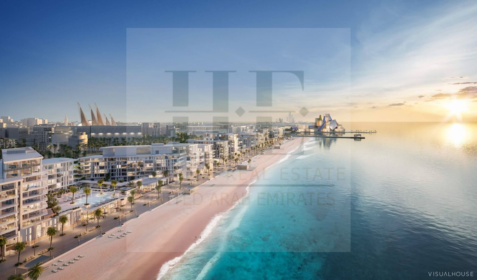 Luxury Corner 3BR Panoramic View Mamsha Al Saadiyat