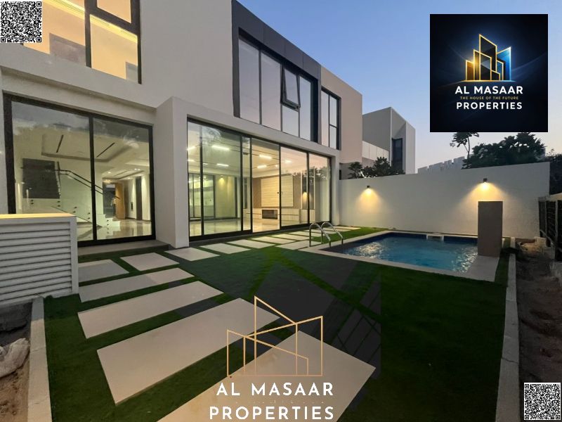 An architectural masterpiece in Al Zorah – a luxurious 3800 sq ft villa with a private pool and high-end finishes. A luxury villa in Al Zorah – a soph