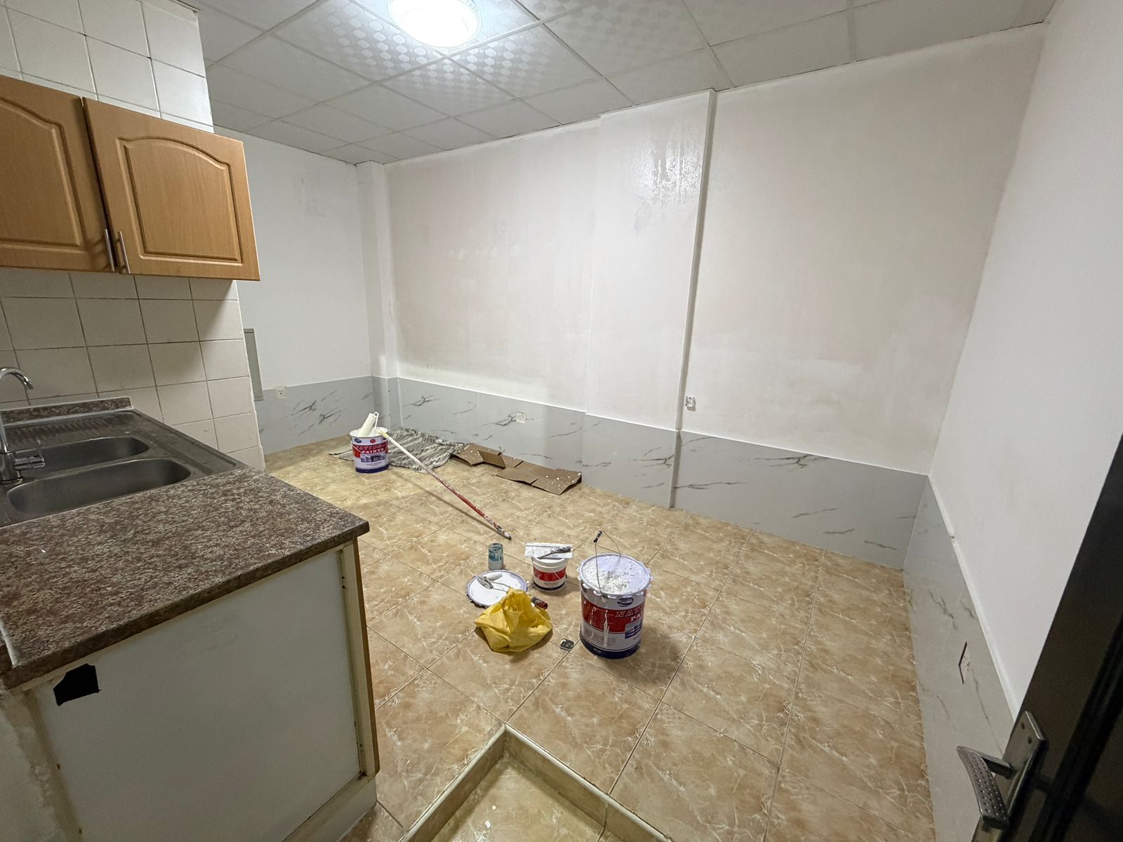 New studio apartment for annual rent – Ground floor Al Rashidiya – Ajman