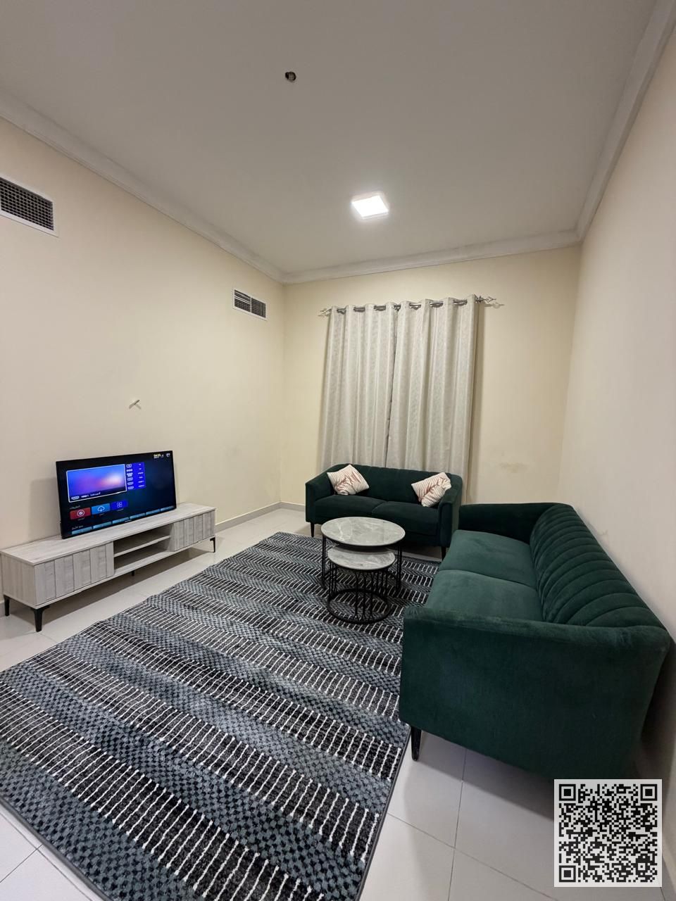 First tenant! Luxurious fully furnished super deluxe one-bedroom apartment for monthly rent in Ajman Includes bills & internet Ready to move