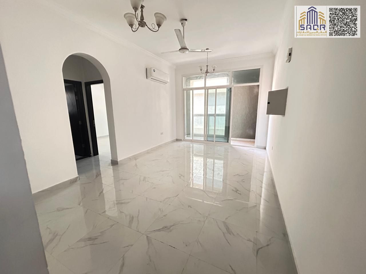 1 Bedroom Apartment with Balcony and 2 Bathrooms for Rent