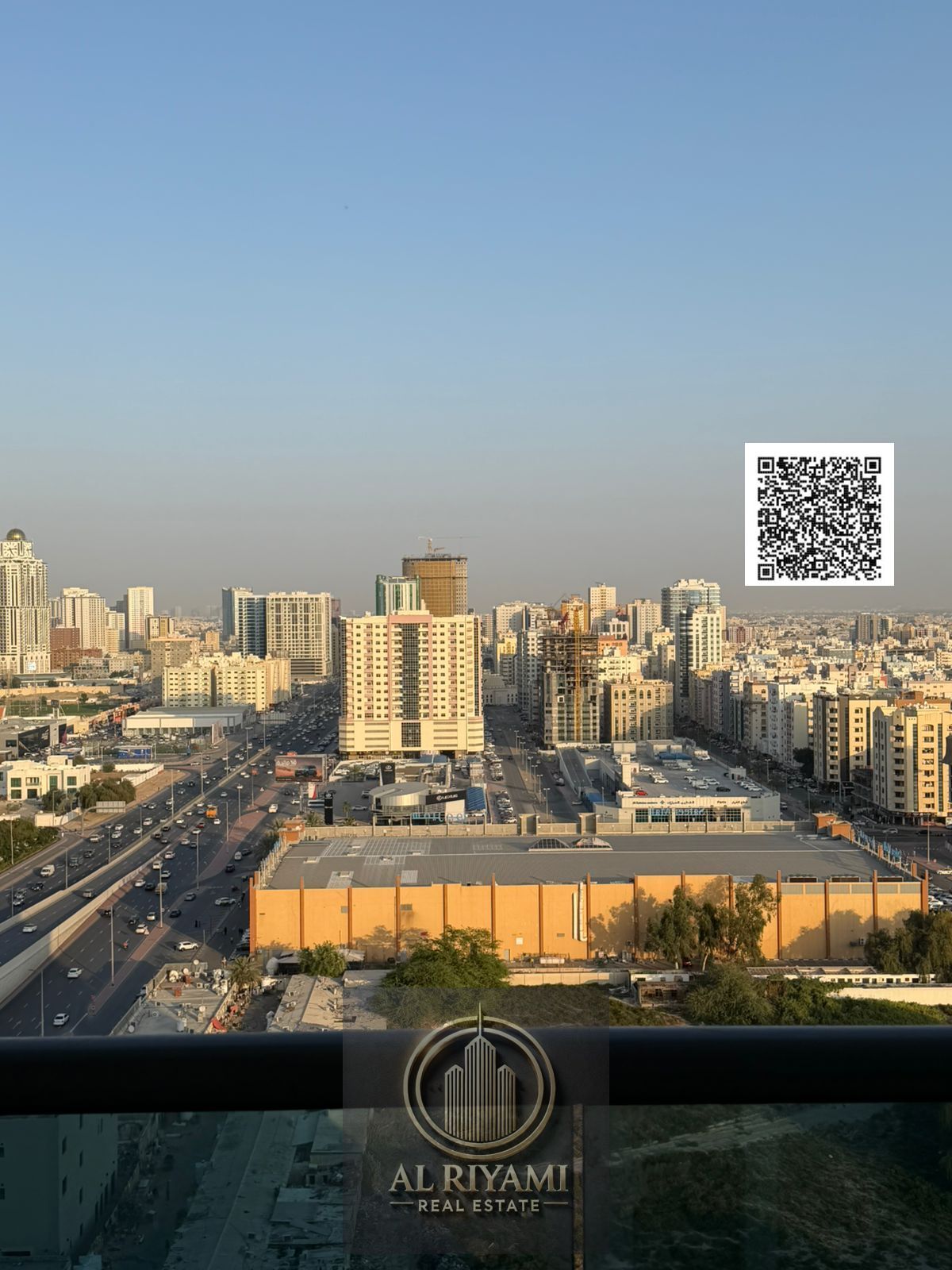 Modern Furnished 1BR for Cash Sale with Open Sharjah View in City Tower