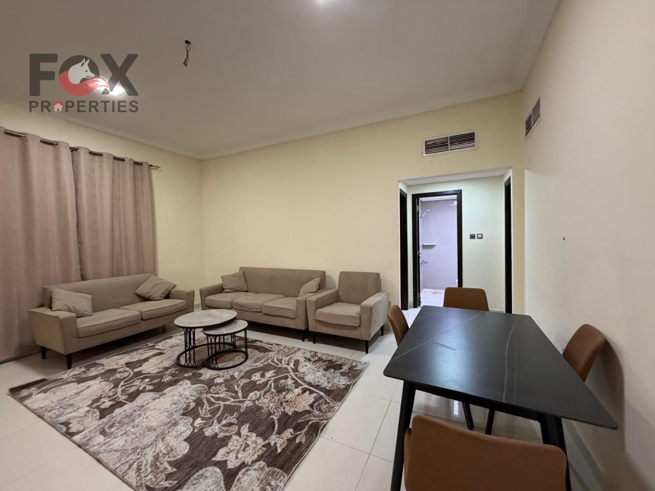 Furnished 1 Bedroom Apartment for Monthly Rent in Al Mowaihat 2, First Occupant, Prime Location