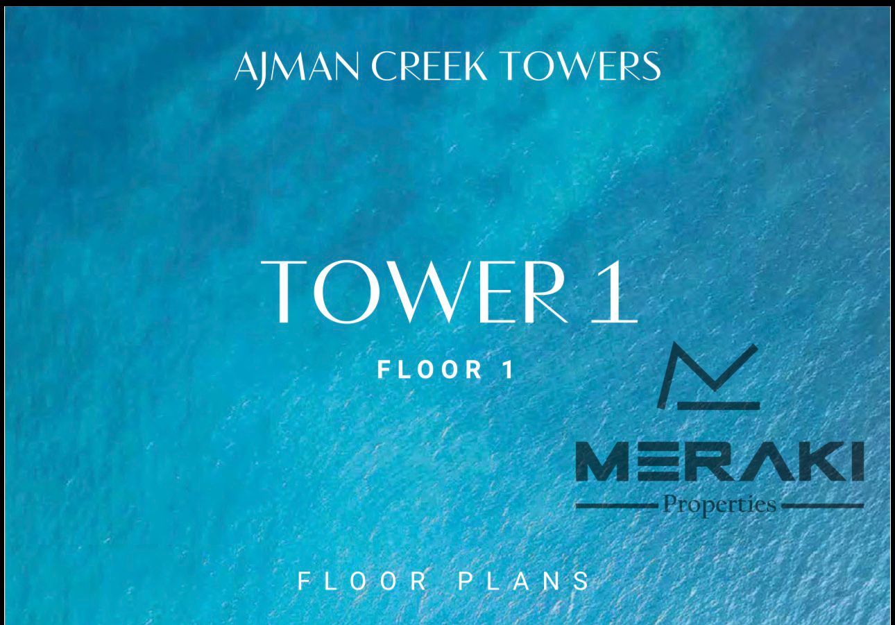 1 Bedroom Apartment | Ajman Creek Tower | Waterfront