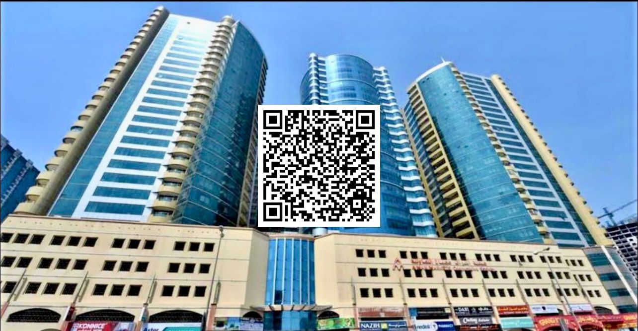 Spacious 2BHK Apartment for Sale in Horizon Towers, Ajman – Without parking