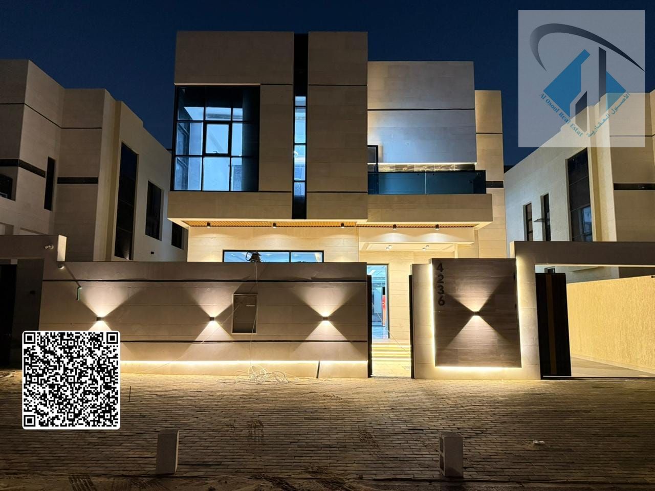 Villa with pool for sale in Al Helio 2, Ajman\ Excellent location, registration and ownership fees included