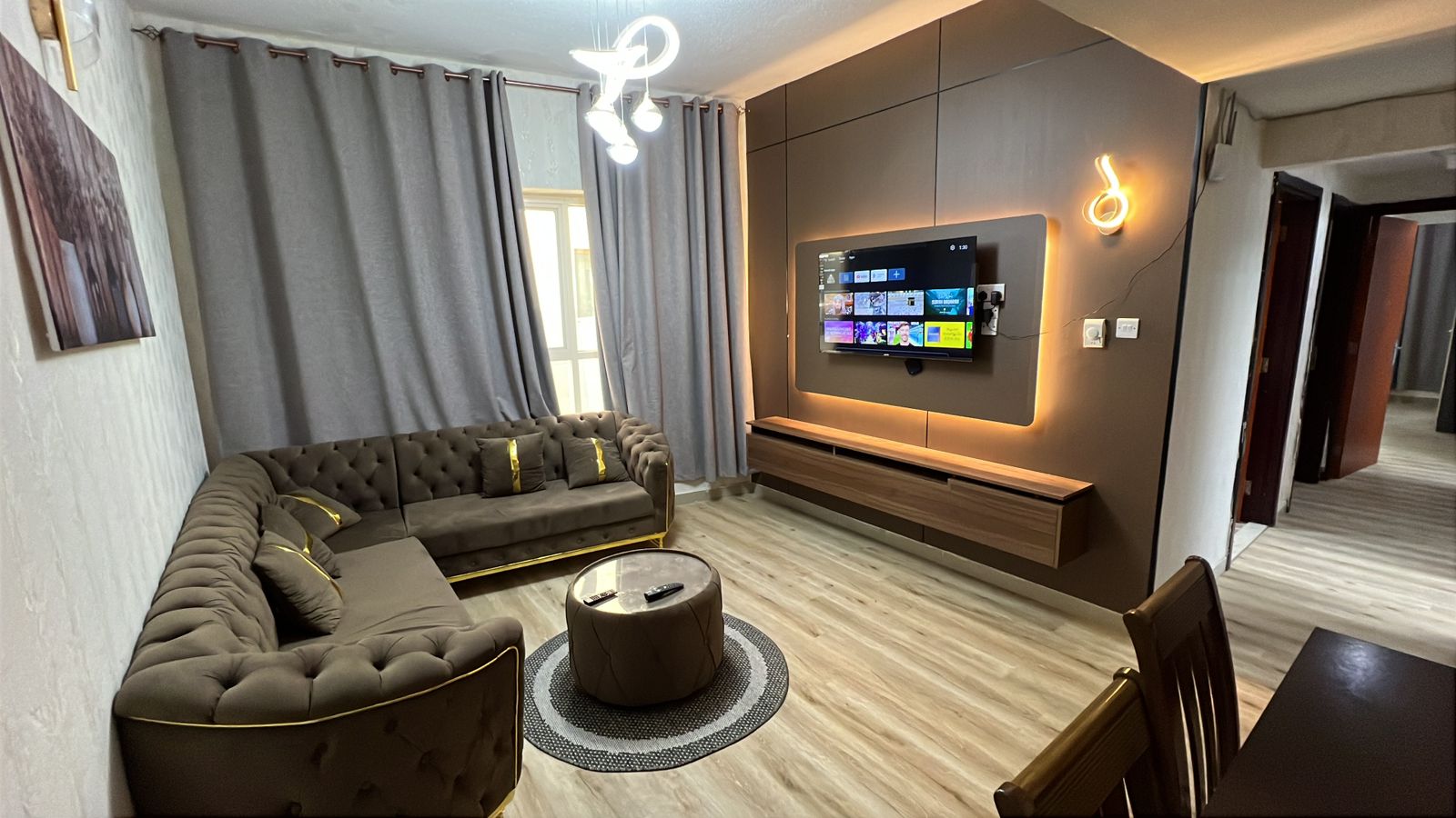 Furnished 2BHK for monthly rent in Al Jurf 2, Ajman. AED 5,500 including all bills.