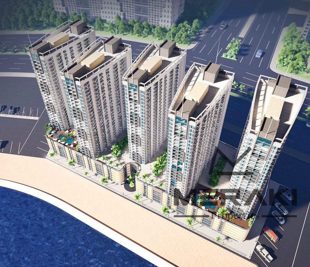 2 Bedroom Apartment | Ajman Creek Tower | Waterfront