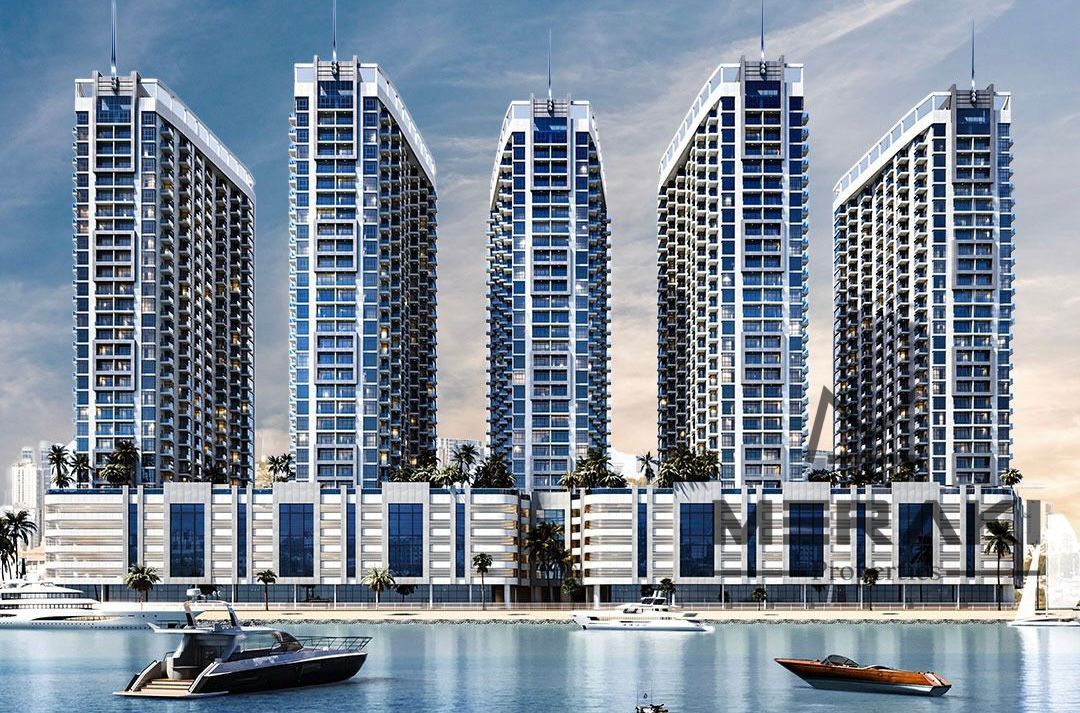 3 Bedroom Apartment | Ajman Creek Tower | Waterfront