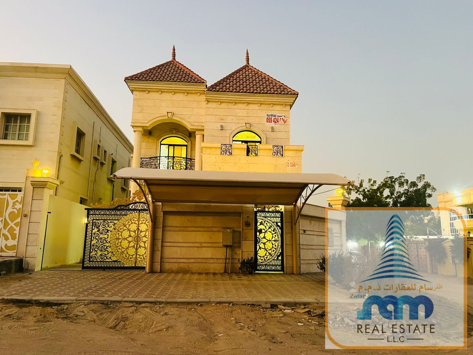 Modern 5-Master Bedroom Villa for Sale in Al Muwaihat 1 | Freehold | Prime Location.