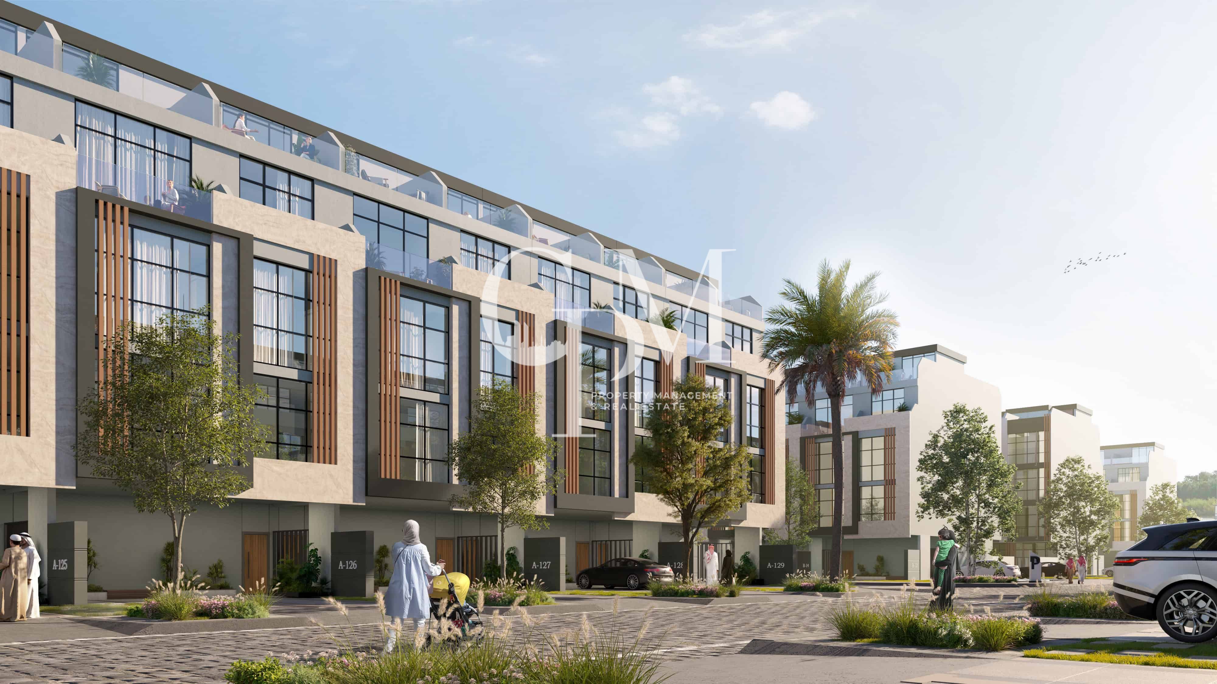 4 BR Townhouse with Premium Amenities in Khalifa City