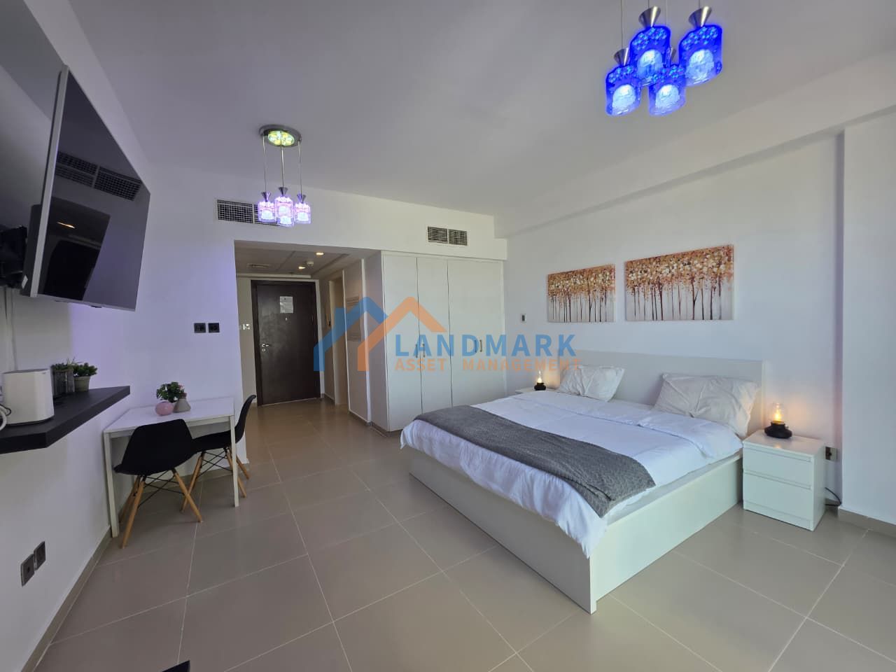 Spacious furnished studio apartment in Pacific,Al Marjan Island