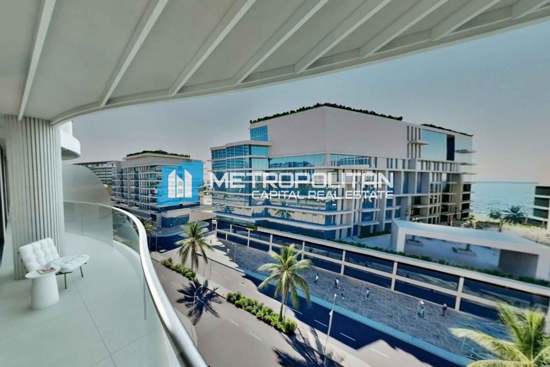 Partial Sea View | 2BR w/ Balcony | Study Room