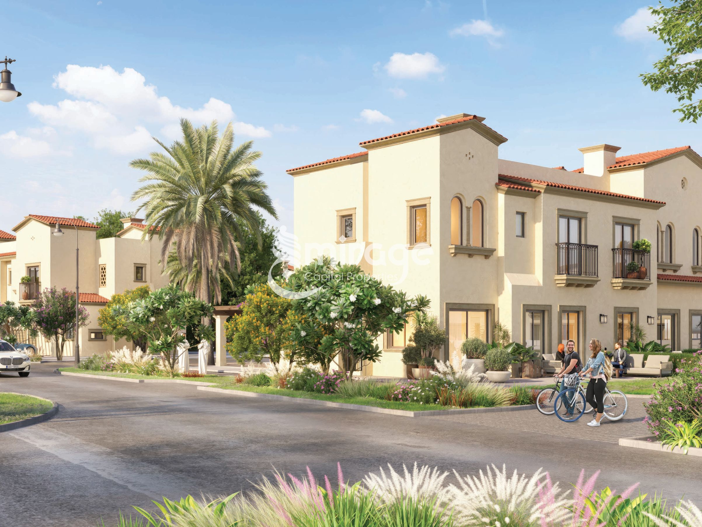 Corner 2BR TH | Double Row | Casares