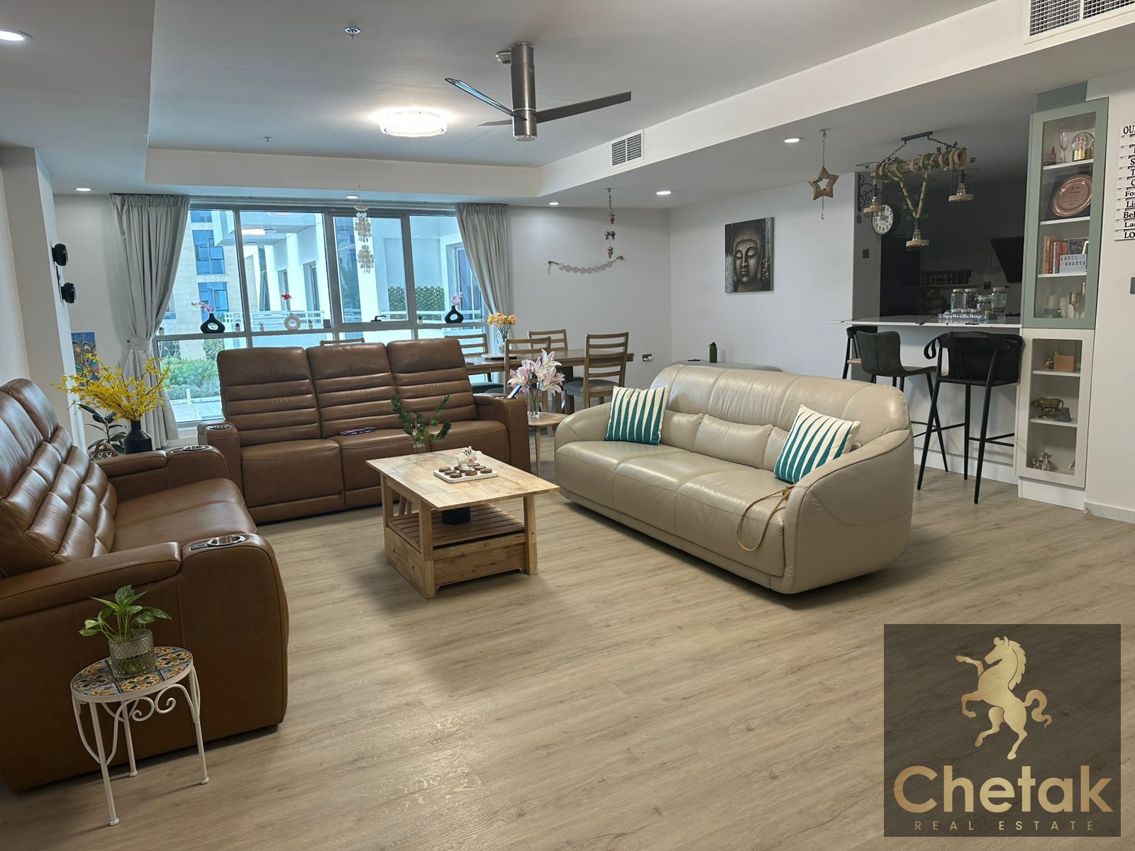 Spacious Layout | Near Metro | 3BR + Maid