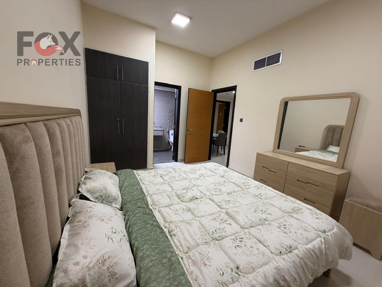 Two furnished rooms and a hall for monthly rent in Ajman, Al Muwaihat 2. Prime location close to services and exits to Sharjah and Dubai.