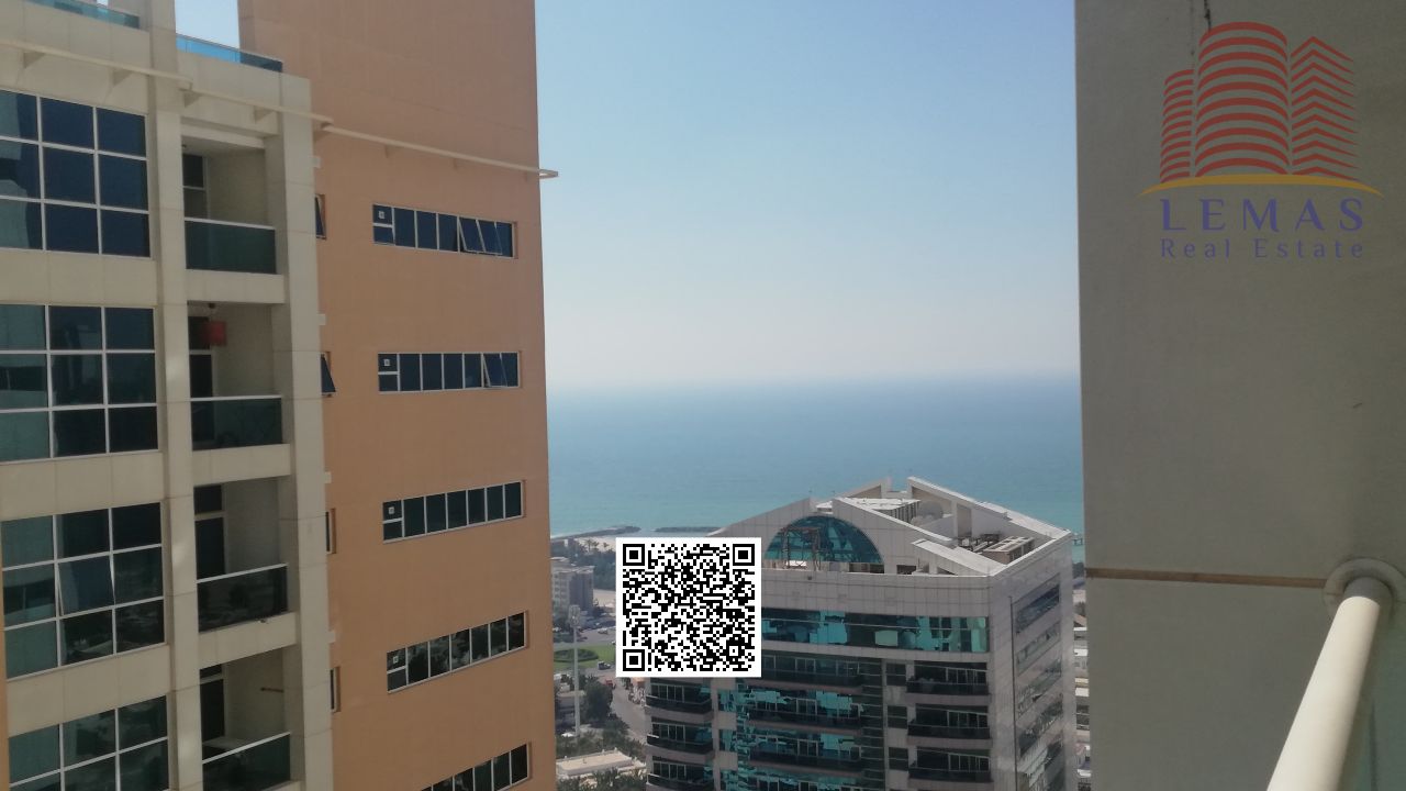 Two-bedroom apartment with a living room, with a down payment of AED 493,000.