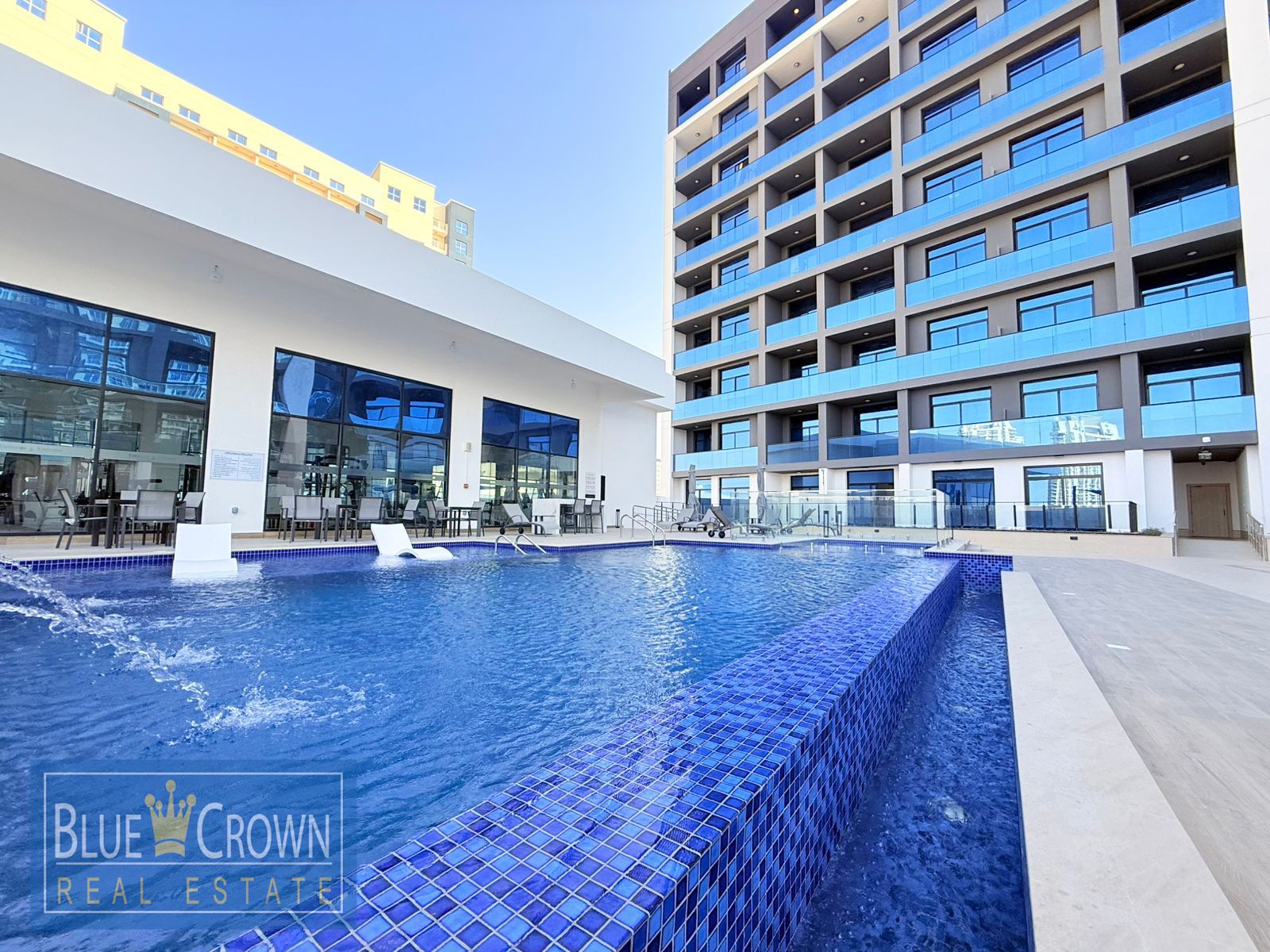 Brand new tower! Huge 2bhk with balcony+ maids room only 110k in liwan area