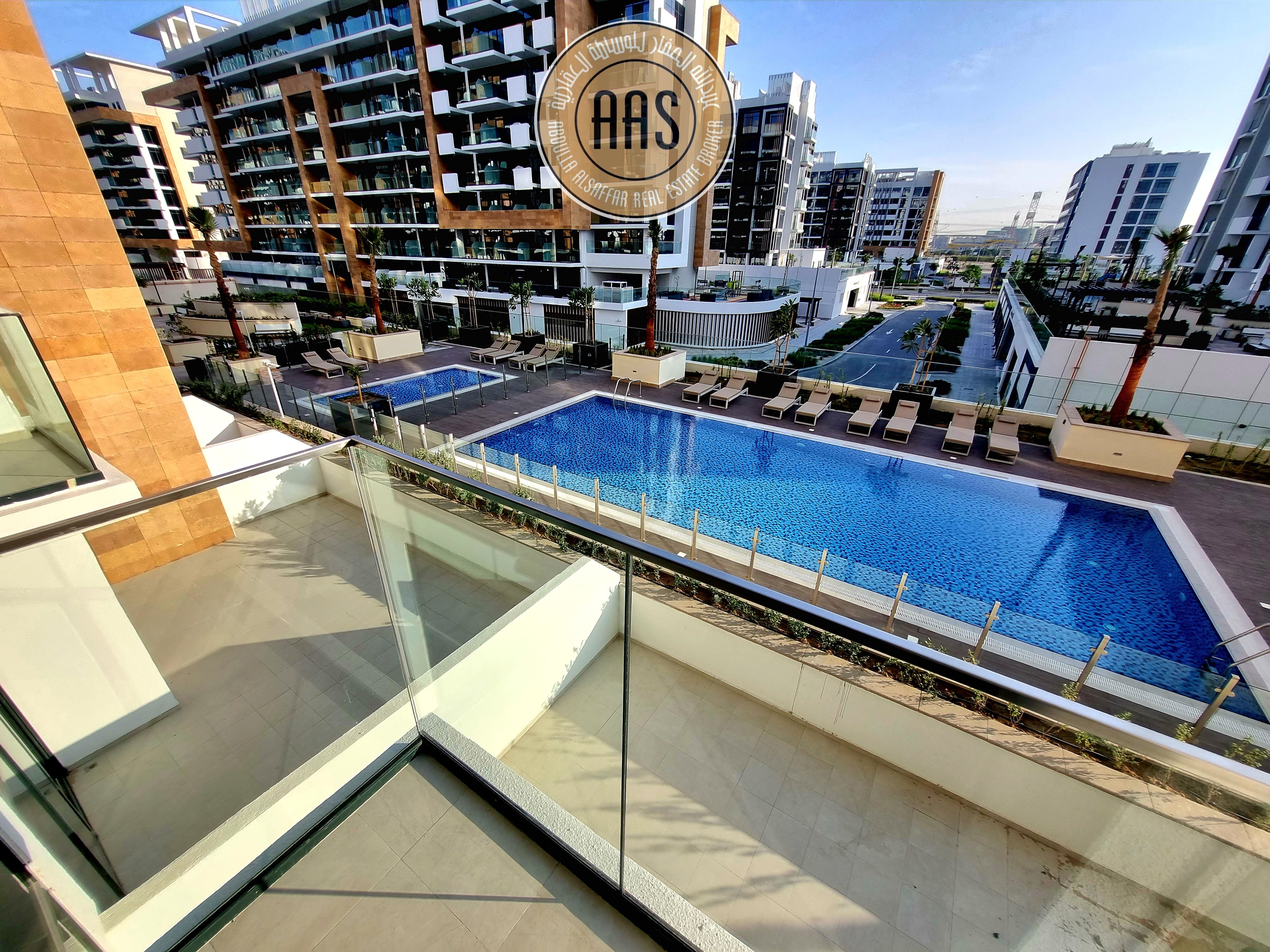 Pool View 1BHK | Chiller Free | 04 Cheques Payment | Multiple Amenities