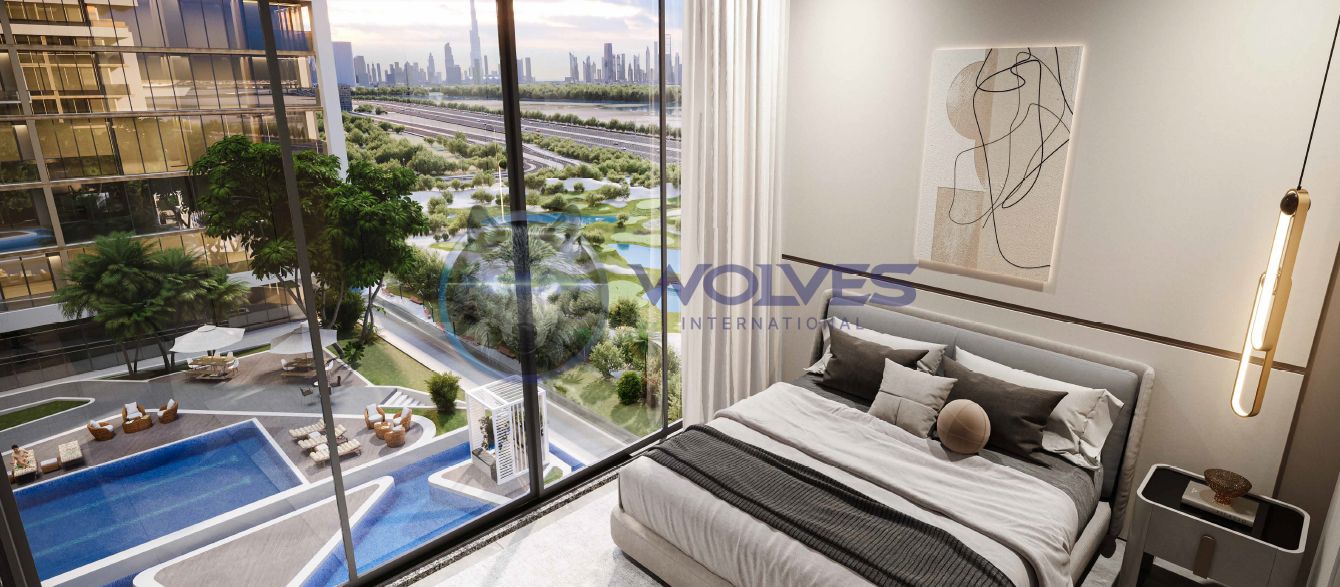 Sophisticated Living: 1BR + Study at Sobha One | Panoramic Views