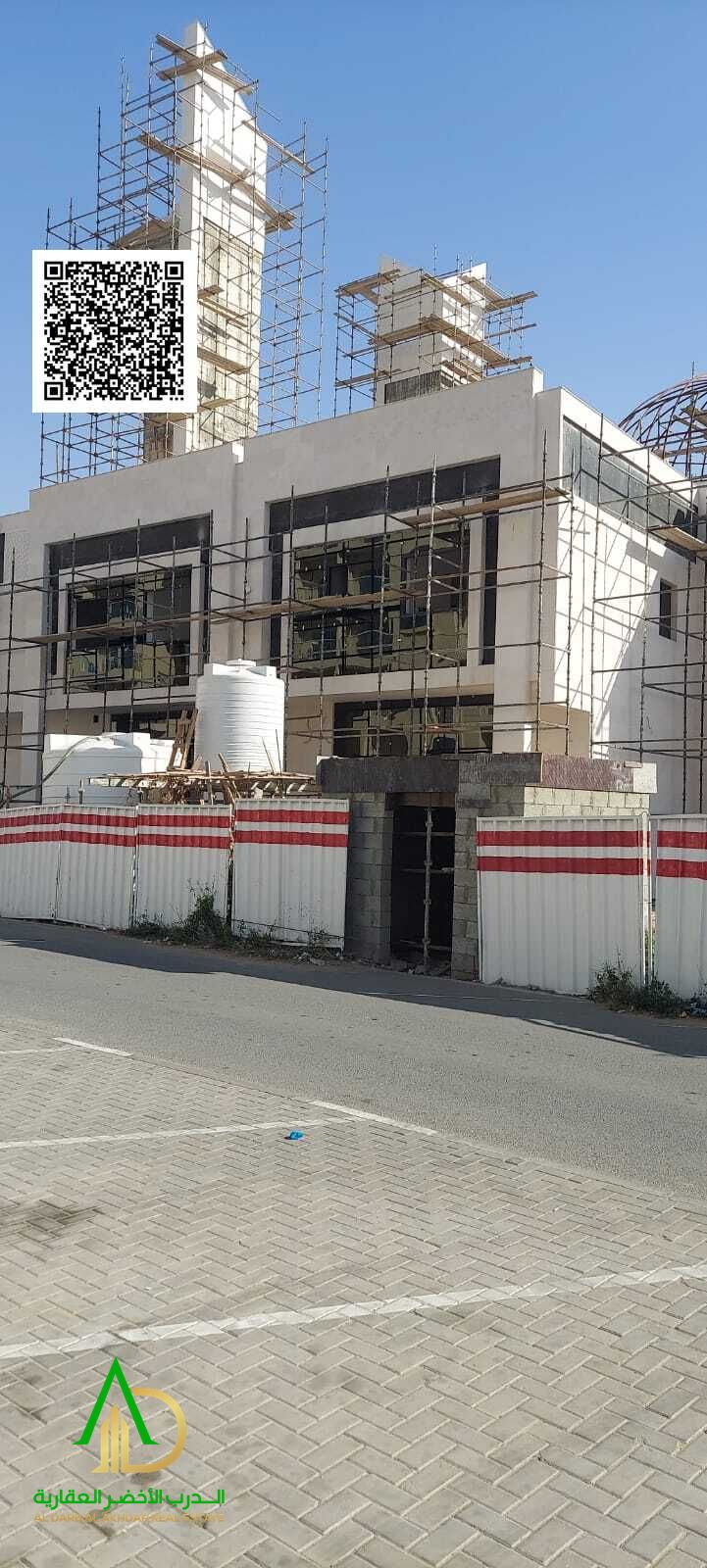 For sale: One-bedroom apartment in Ajman, Al Yasmin area, Princess Village, on Sheikh Mohammed Bin Zayed Road. High-end, modern finishes in a fully se