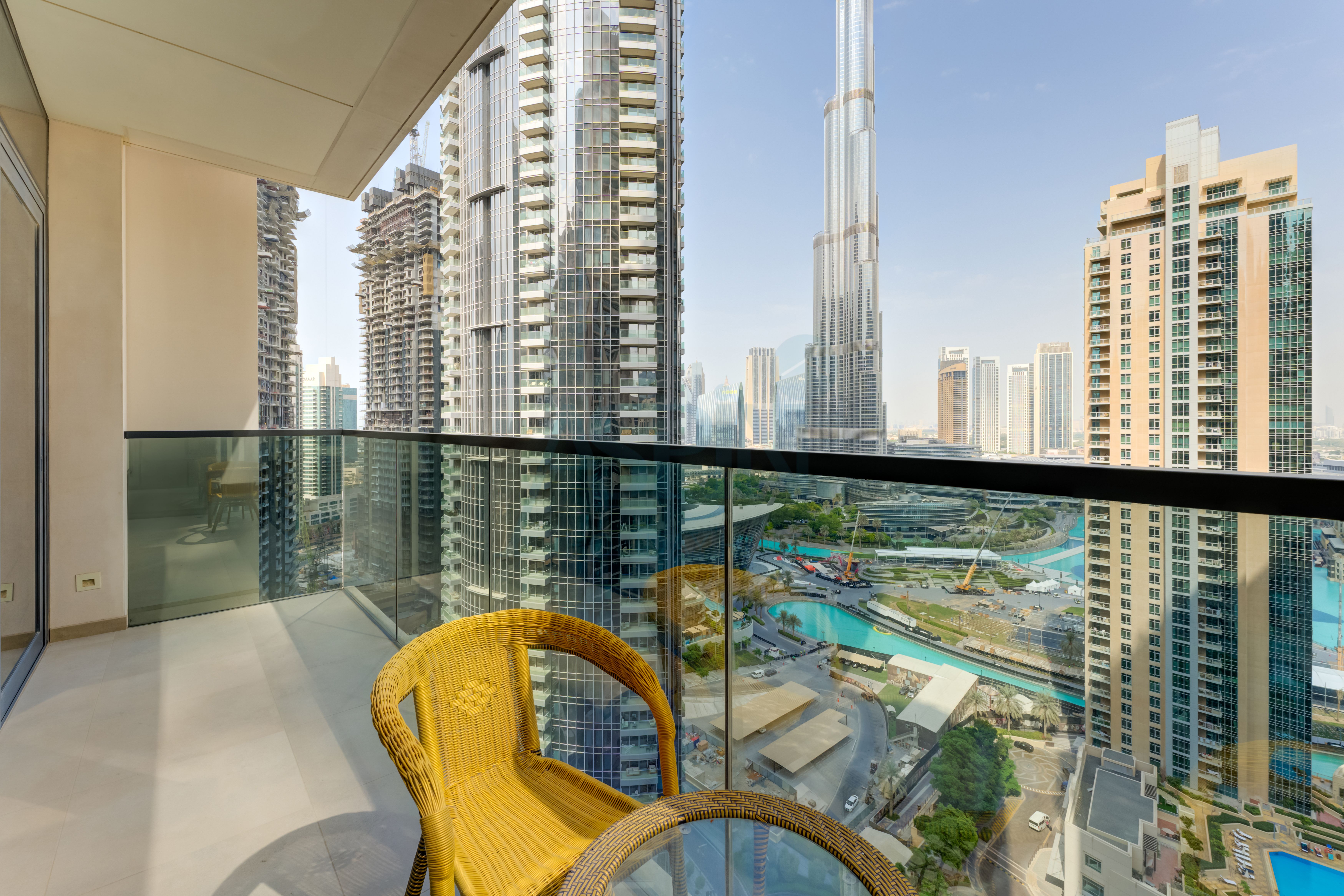 Stunning 3BR Burj Khalifa & Fountain View | All Bills Included