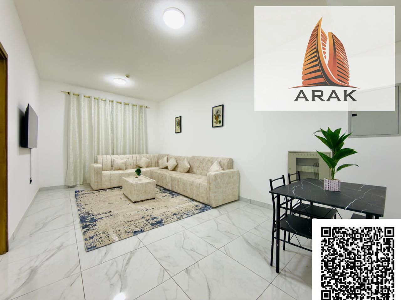 A premium monthly rental opportunity in Ajman A fully furnished one bedroom apartment with a living room located in Al Nuaimiya One