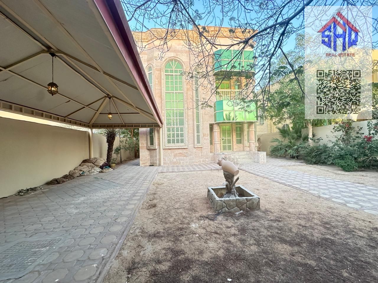 villa with water and electricity for sale and AC freehold for all nationalities