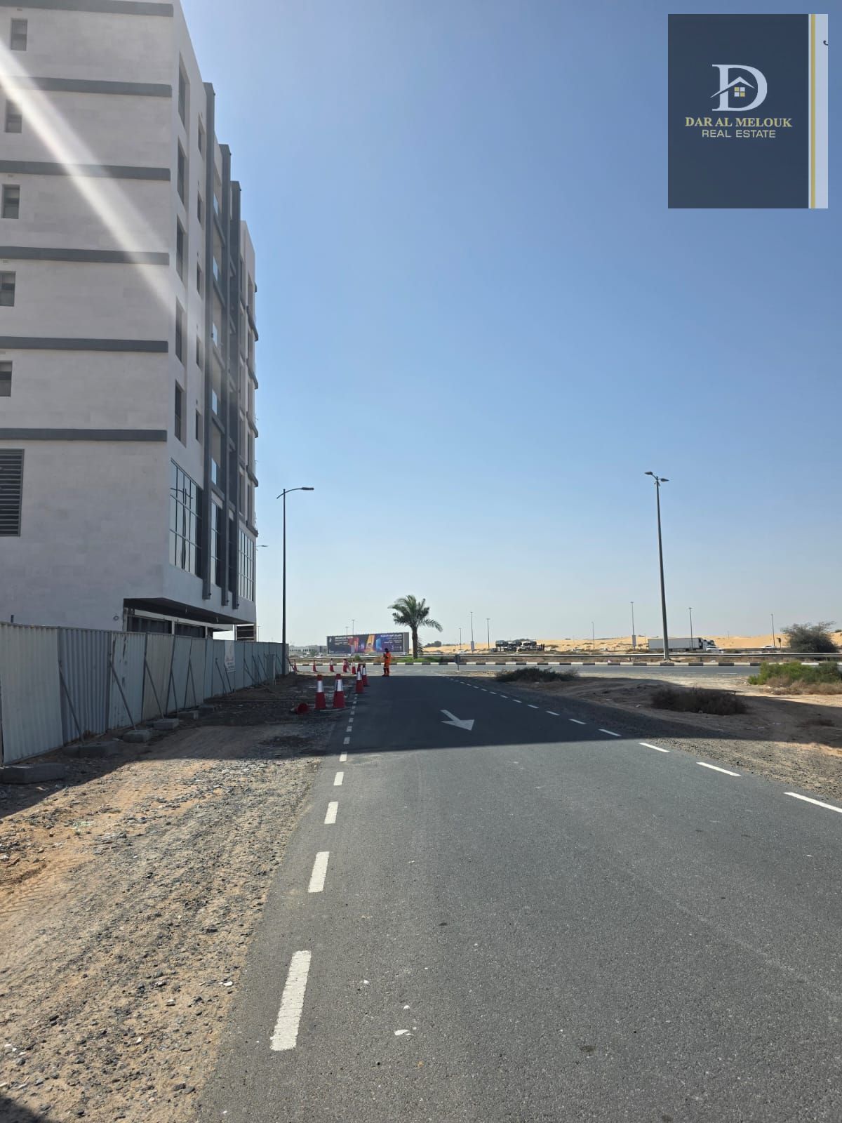 For Sale in Sharjah Tilal Area Commercial/Residence Land Plot, 8073 sq ft, Prime Location Directly on Emirates Road