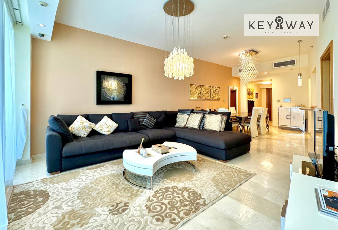 Elegant 1-Bedroom | Fully Furnished | High Floor