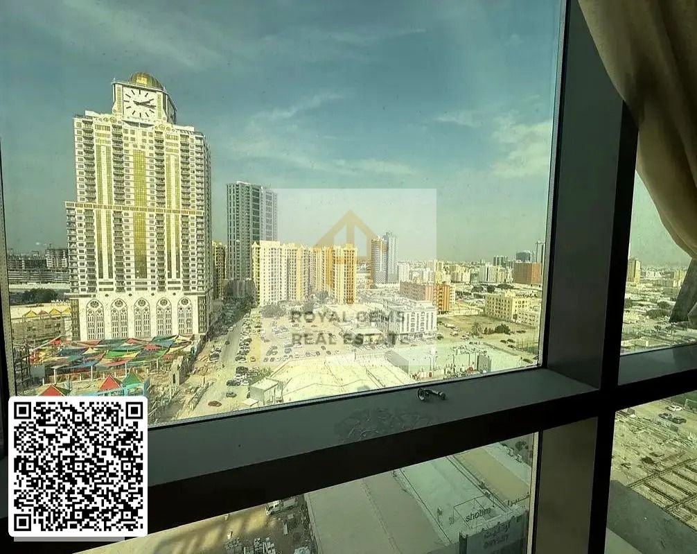 Stylish Fully Furnished 1-BHK Apartment for Yearly Rent in Gulfa Tower modern living with access to a swimming pool, gym, kids play area and parking.
