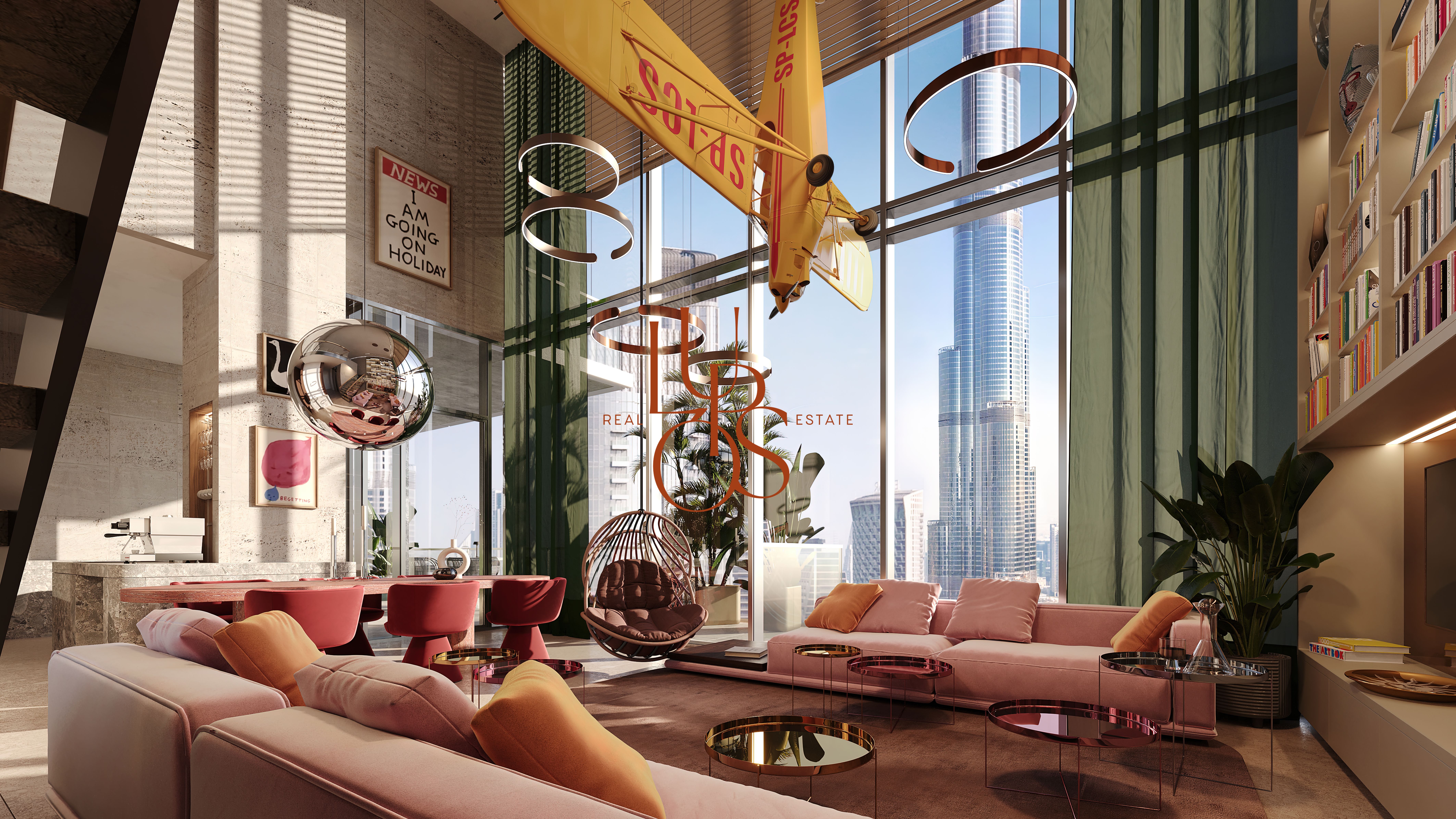 Sky View 2 BR Apartment 25H He...