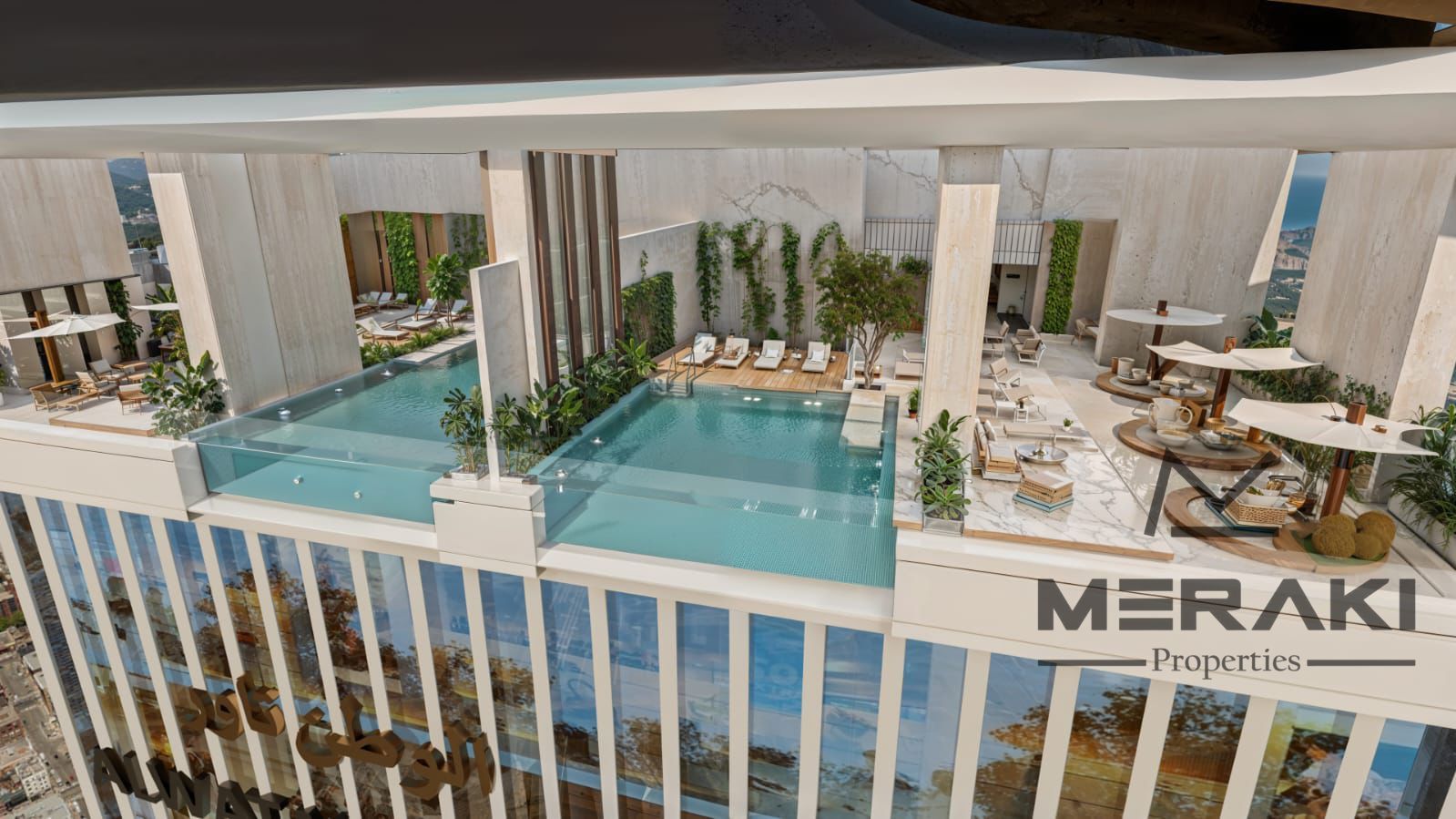Watan Tower | 1 Bedroom Apartment | City View