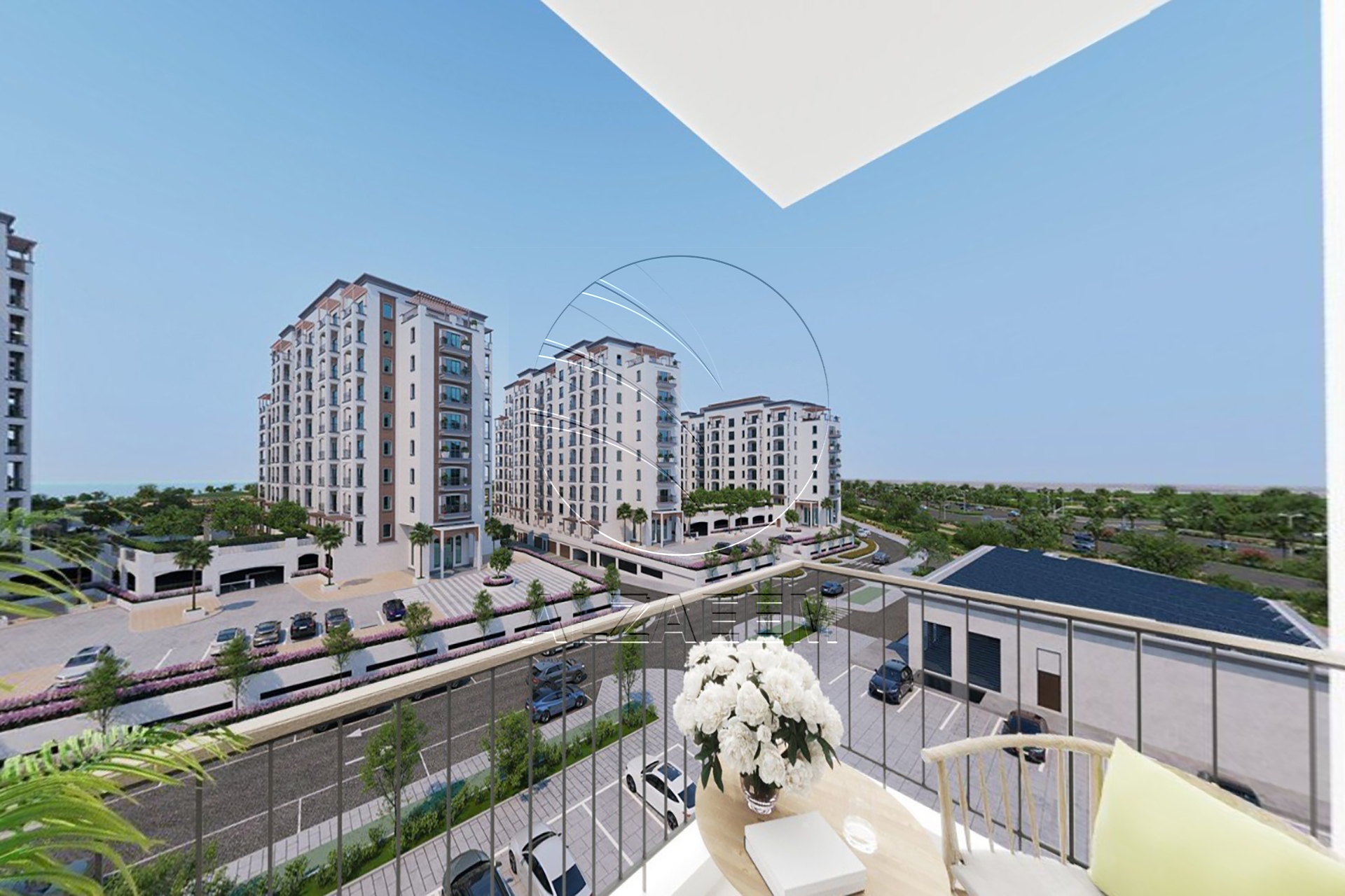 √ FURNISHED 1BR - Corner | Partial Sea View √