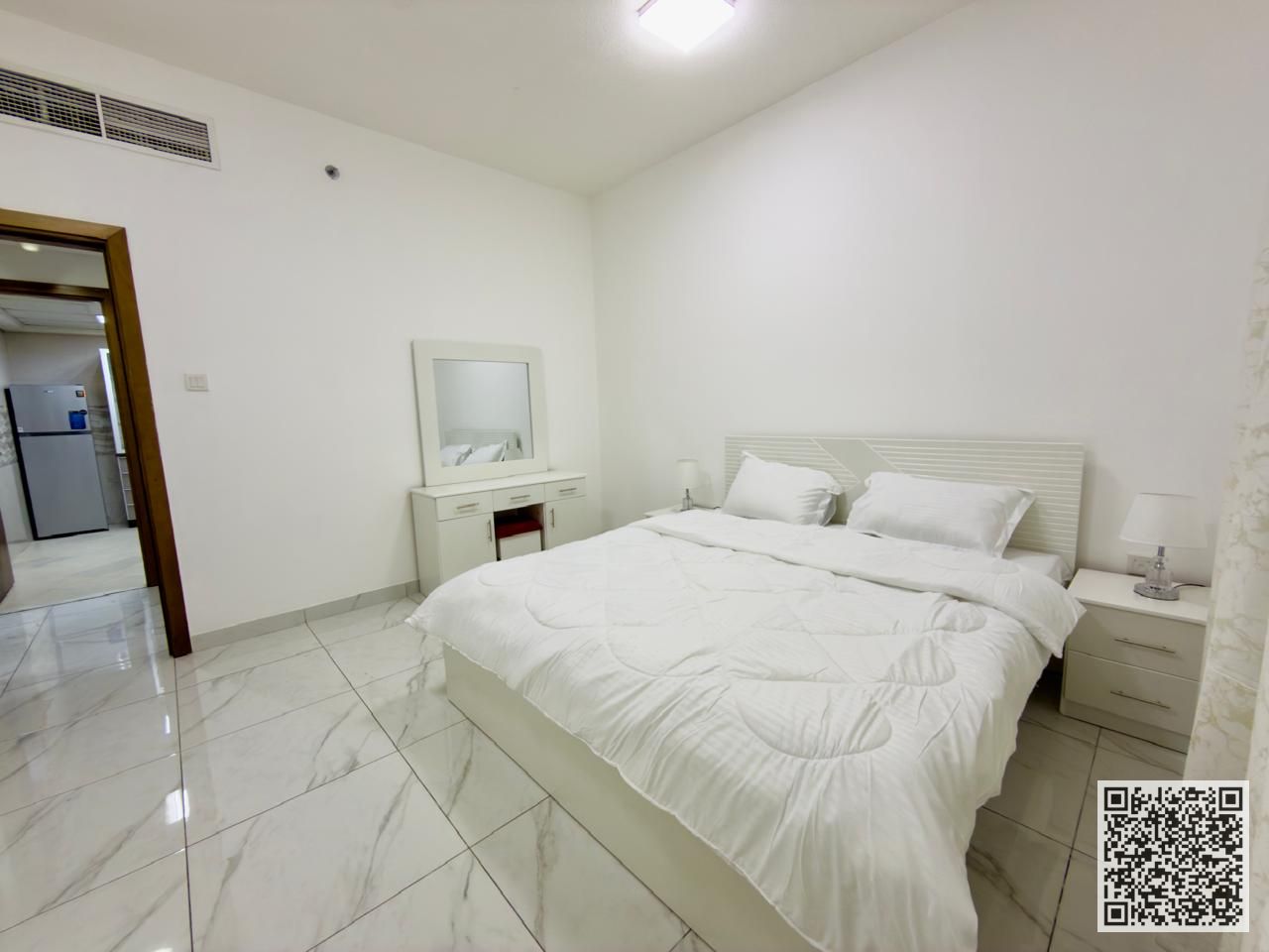 Luxurious furnished one-bedroom apartment with brand new furniture for monthly rent in Ajman - Al Nuaimiya 1