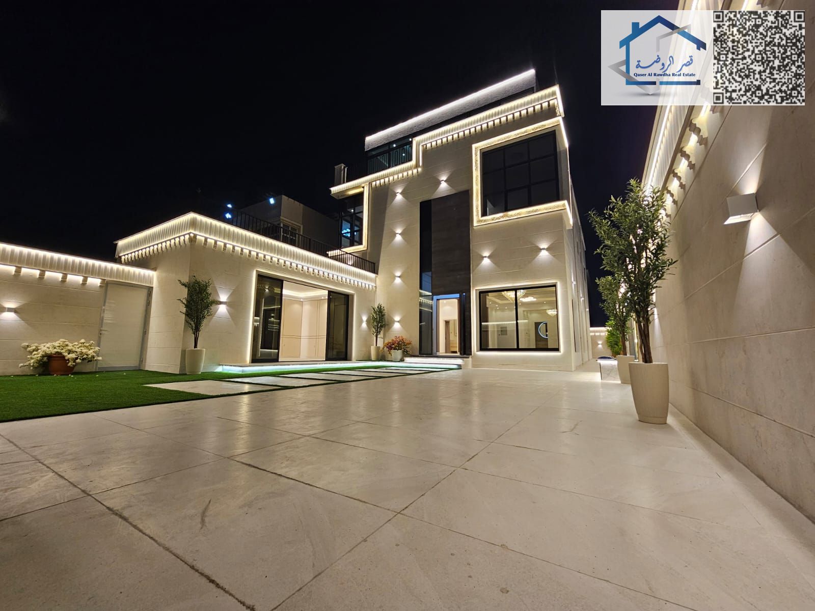 Own a villa with a custom finish, two floors, a roof, an external annex, and a garden. The price includes electricity, water, and air conditioning. Fr