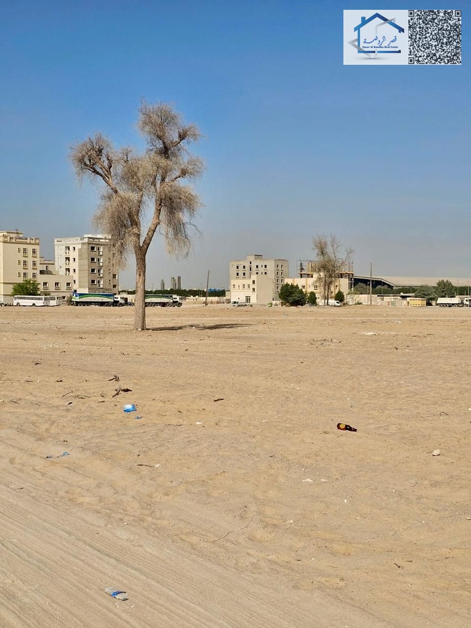commercial plot for sale in Sharjah - excellent price - wide street