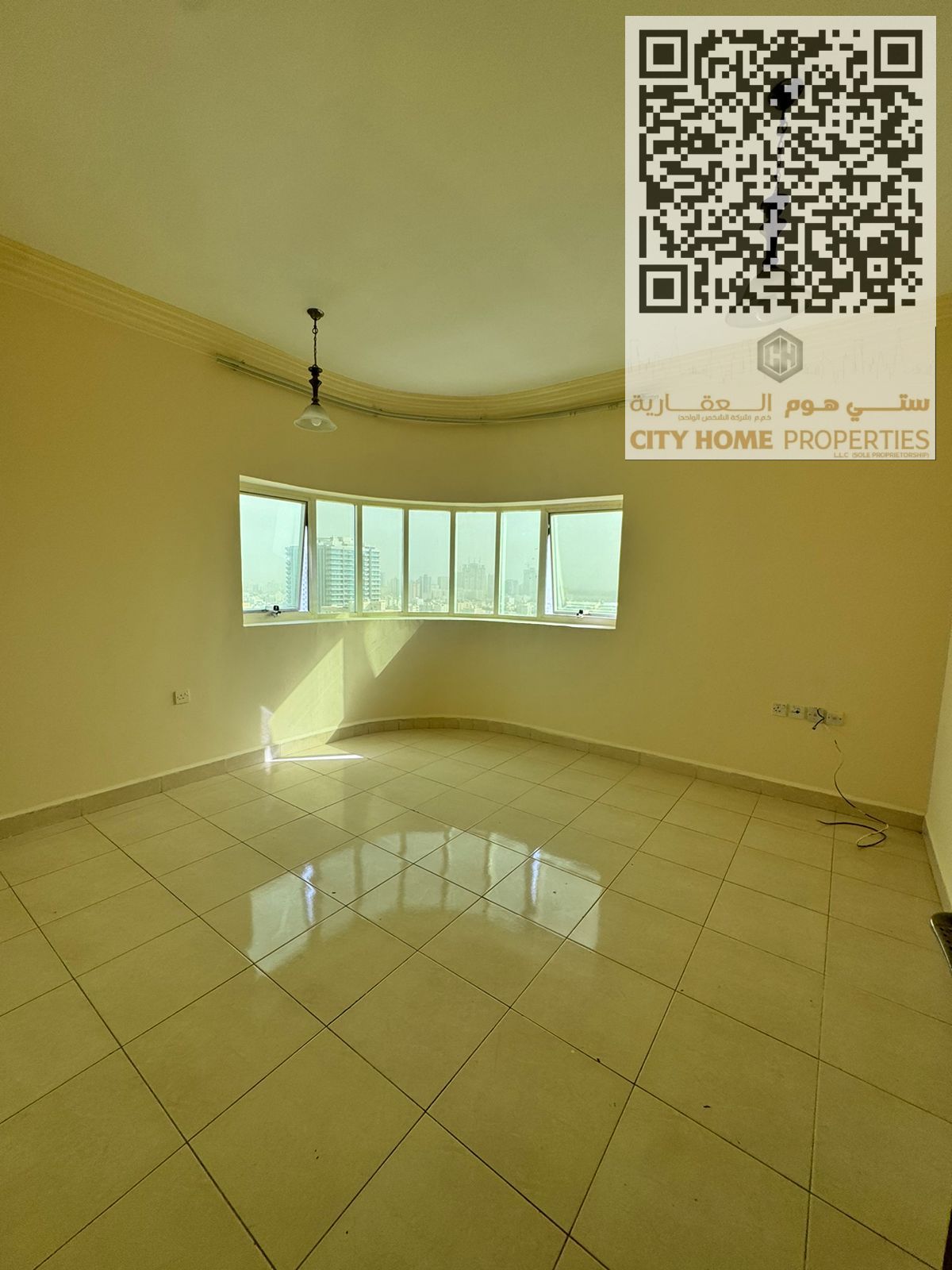 Spacious 2BHK Apartment with Two Bathrooms and Free Parking – Khalifa Street