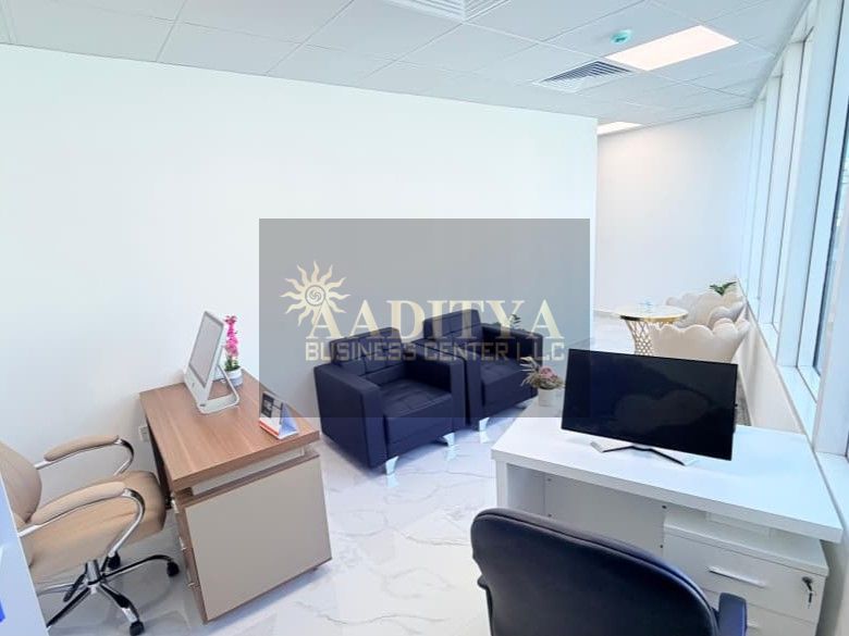Beautiful office for suitable for Free-Zone company | O% Commission