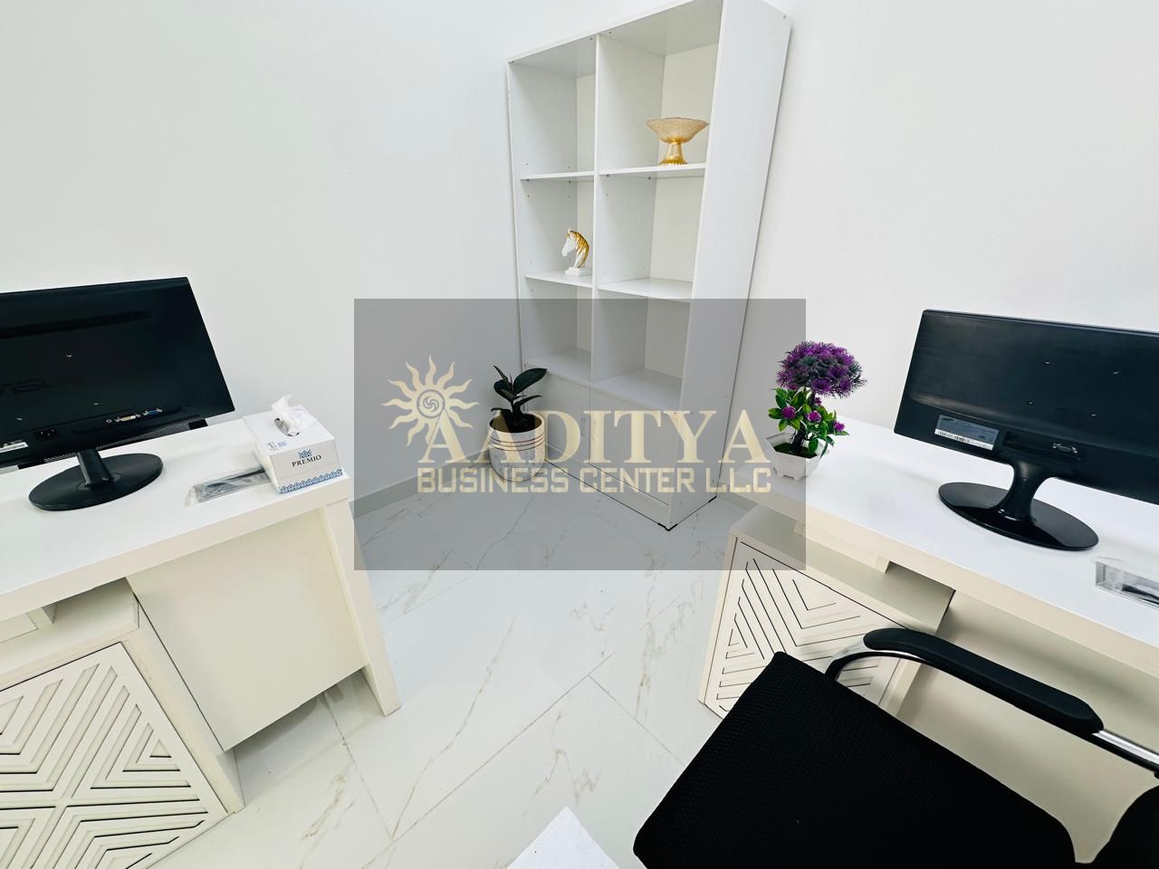Modern Office with Bank Account Assistance | Free Utilities