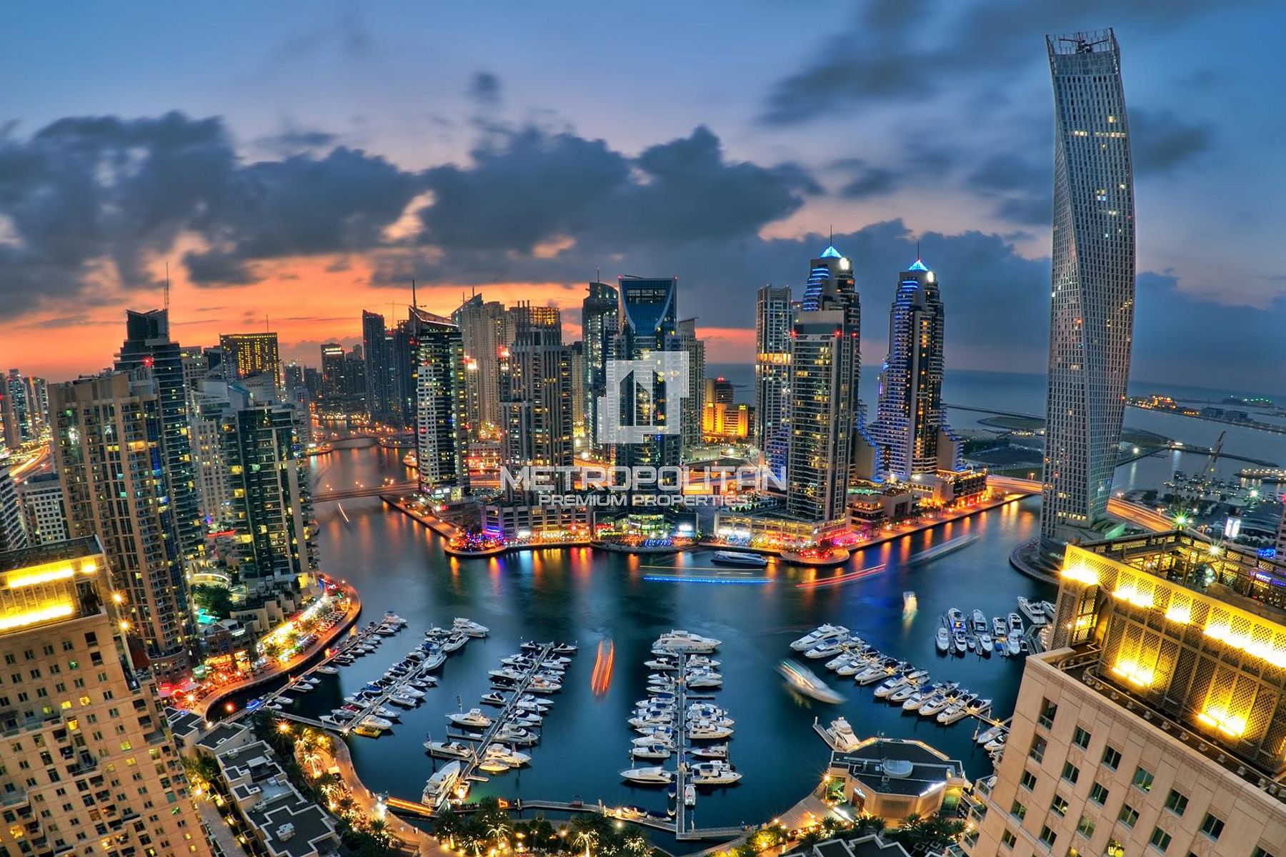 Sky High Luxury | Marina and Palm Views