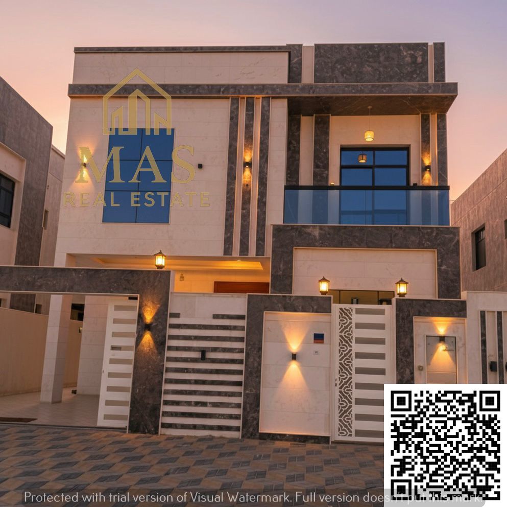 Own your dream villa with monthly installments and invest in a luxurious villa in the heart of Al zahyah at an attractive price including registration