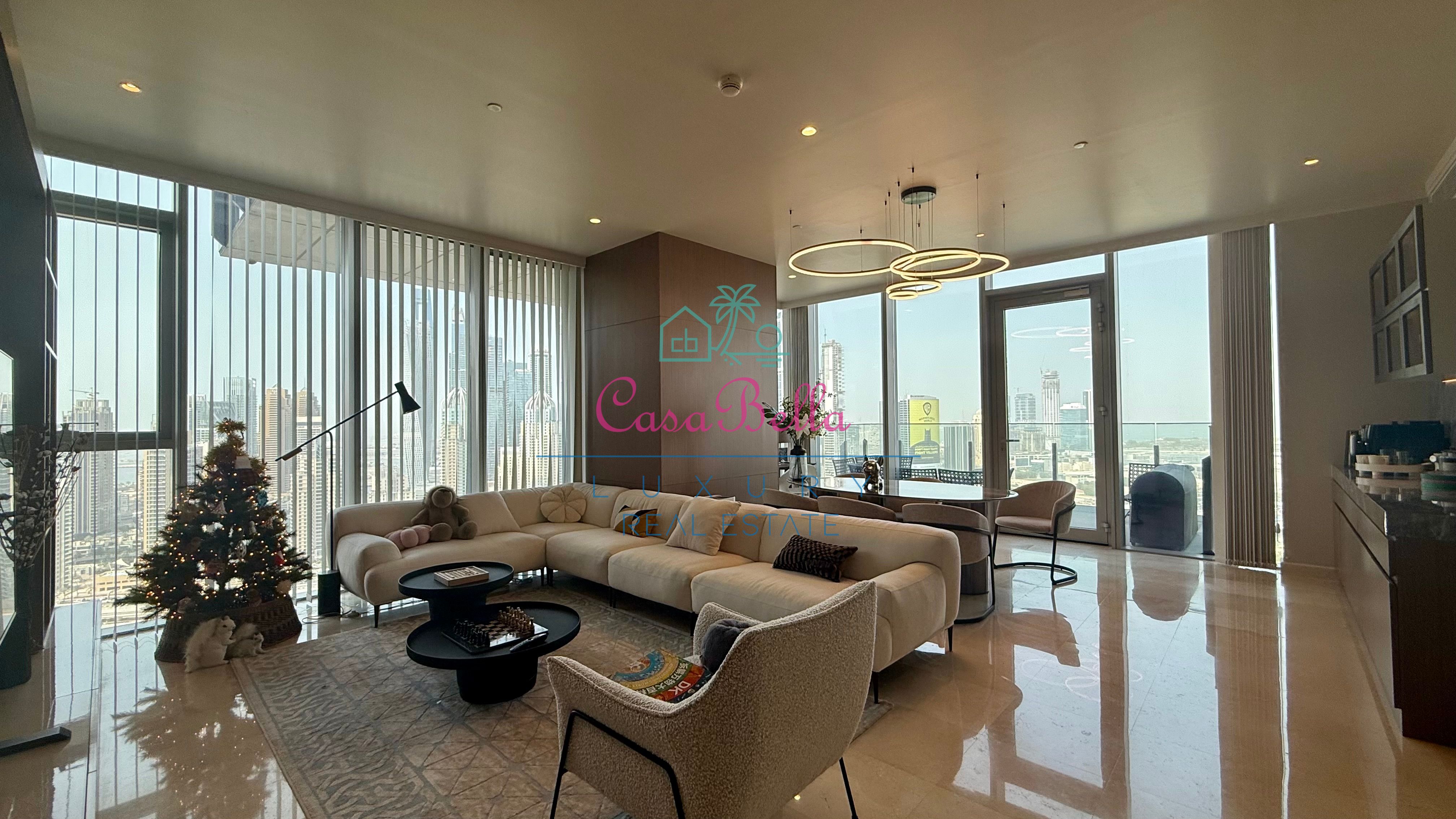 PENTHOUSE | CORNER | SKYLINE AND GOLF COURSE VIEW