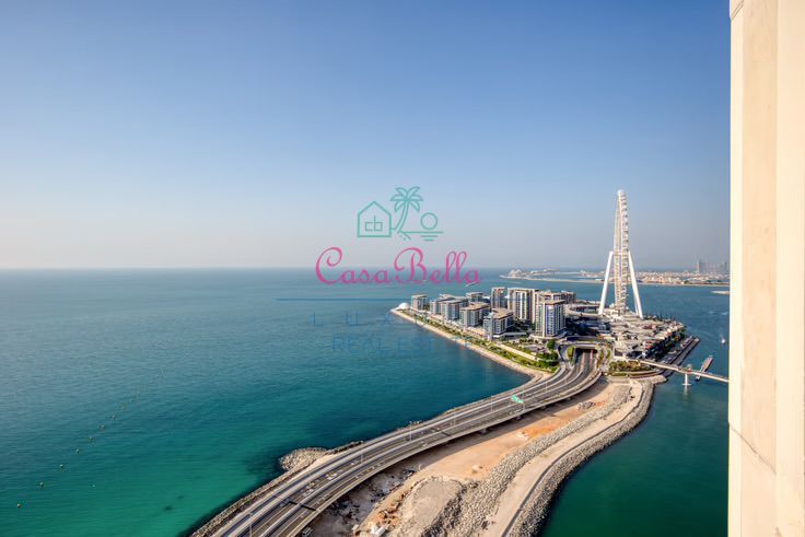 Chiller Free | Full Sea View | High Floor | Emaar