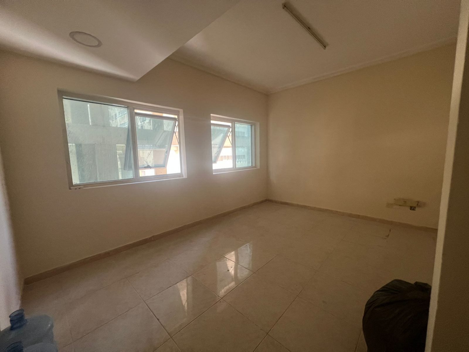 Lowest price 1BR + living in Al Qasimia | Spacious | Central AC | Nice view | Prime location | Dubai exit
