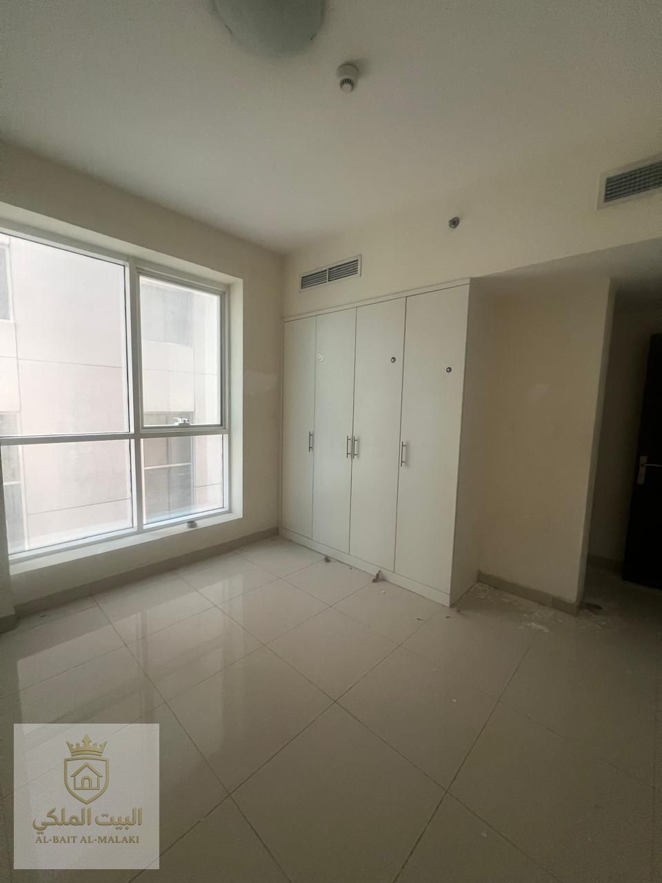 Two rooms and a hall in Al-Majaz 2 Cabinets, but a wall A large area Central air conditioning A very special and beautiful location close to the Dubai exit