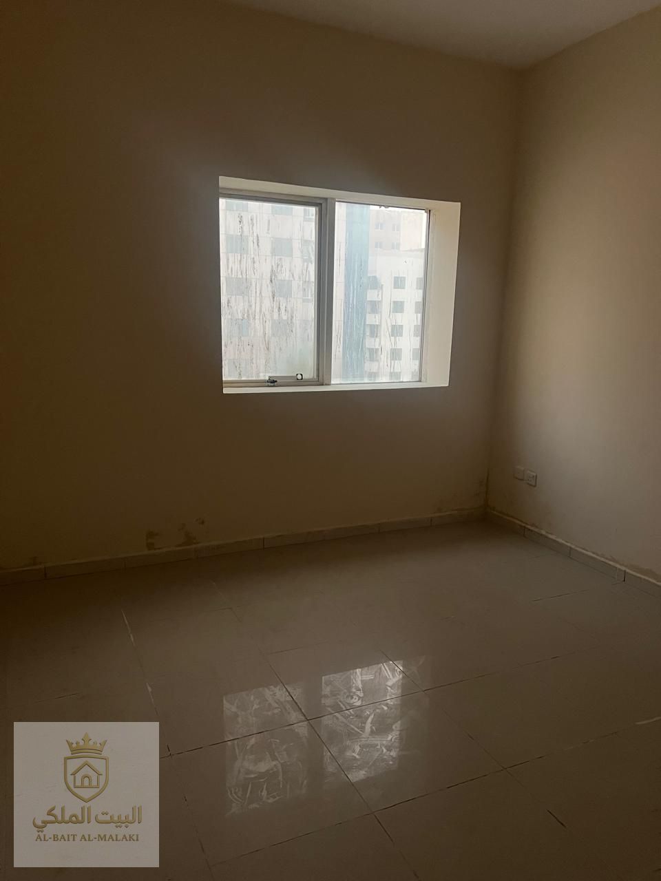 Two bedrooms and a living room in Al Nahda, on the Dubai exit, with a beautiful open view.