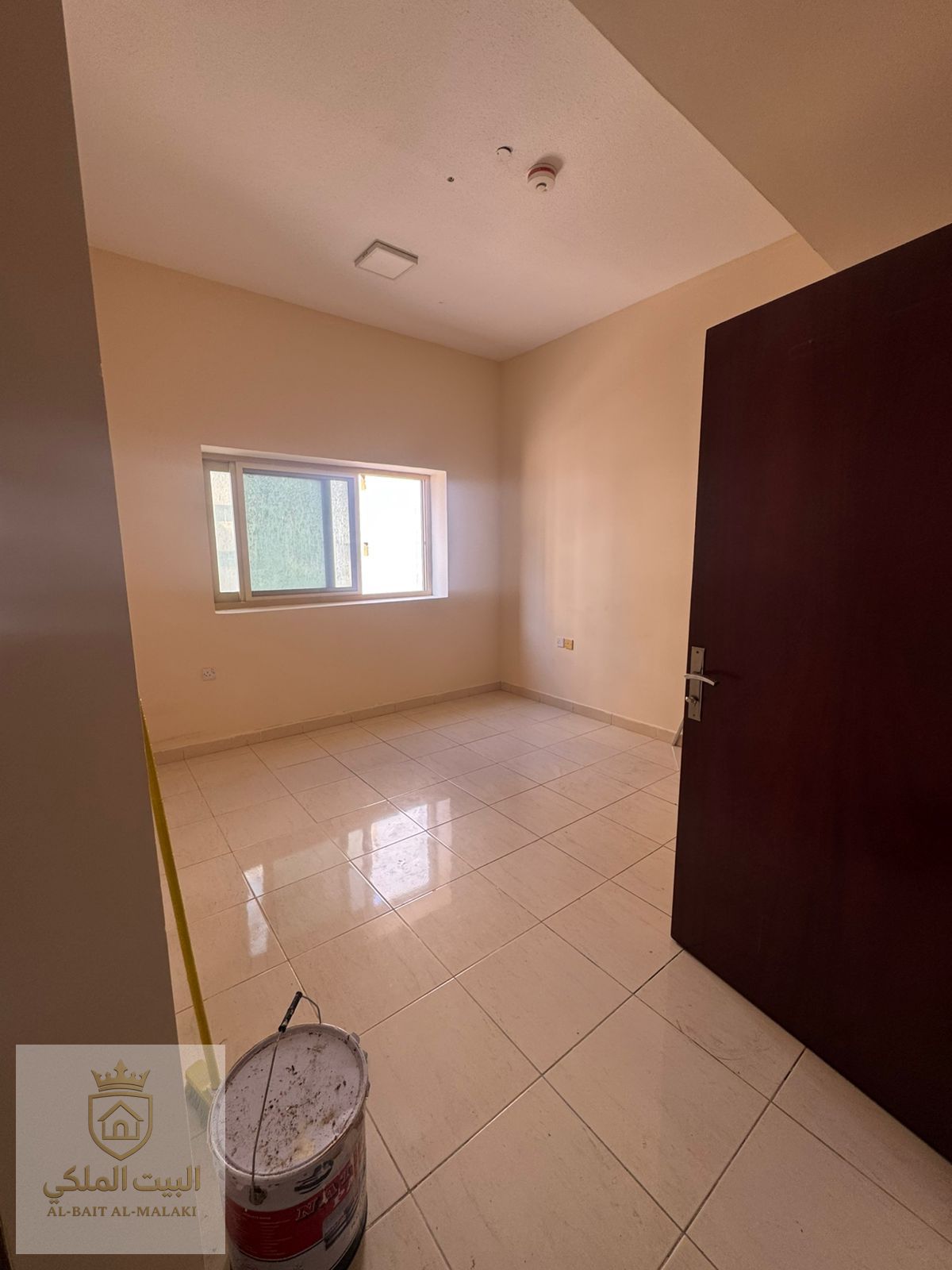 One bedroom and living room in a very clean and beautiful building