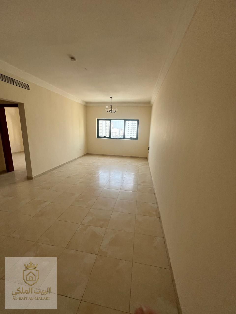 Spacious 1-bedroom apartment for rent in Abu Shagara, offering a practical layout and open pleasant view.