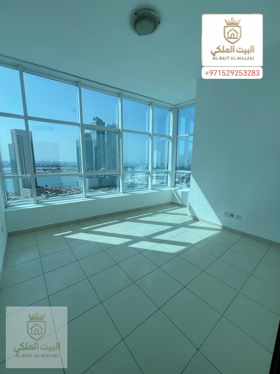 One bedroom and living room in Al Taawun with free parking and a beautiful open view With a balcony Two bathrooms Full sea view Available in four or six installments, subject to the owner's approval